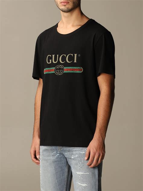 gucci black t-shirt|all black Gucci shirt.